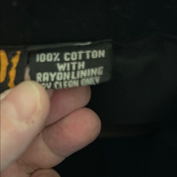 Vintage MOD denim Stars and Stripes sequin denim jacket large - Picture 8 of 15